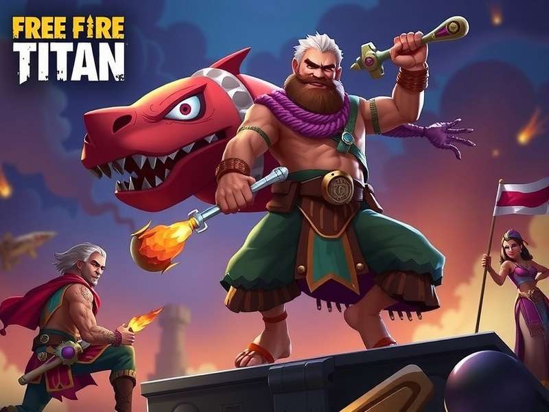 Free Fire Titan Indian Characters